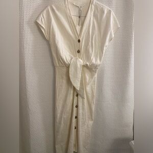 Brand New Veronica Beard Giana Dress White 6